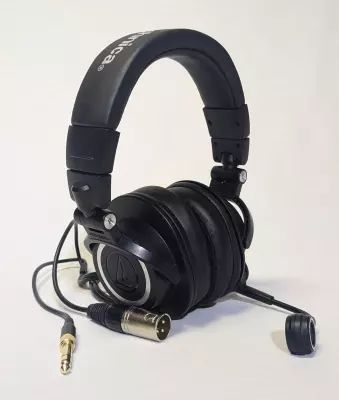 Audio-Technica - ATH-M50xSTS StreamSet Streaming Headset - XLR 3